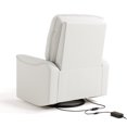 thumbnail image 5 of Storkcraft Santos Power Recliner, Ivory Basketweave, 5 of 13