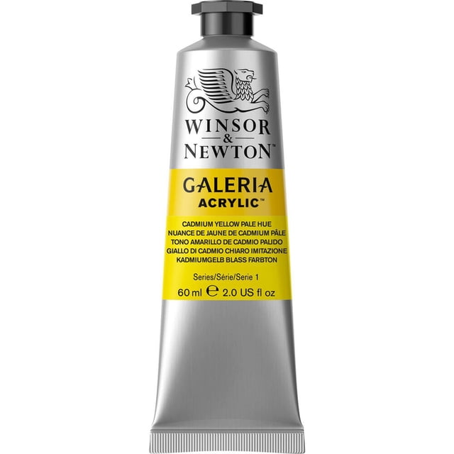 Pintura Acrílica Galería 60ml GRIS #465 Winsor & Newton negro SIN TAMAÑO