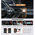 thumbnail image 4 of OBD2 Scanner with Upgrade Battery Tester - Diagnostic Tool for Cars That Check Engine Light & Emissions Readiness Read and Clears Vehicle Error Codes for All OBD II Protocol Vehicles Since 1996, 4 of 14