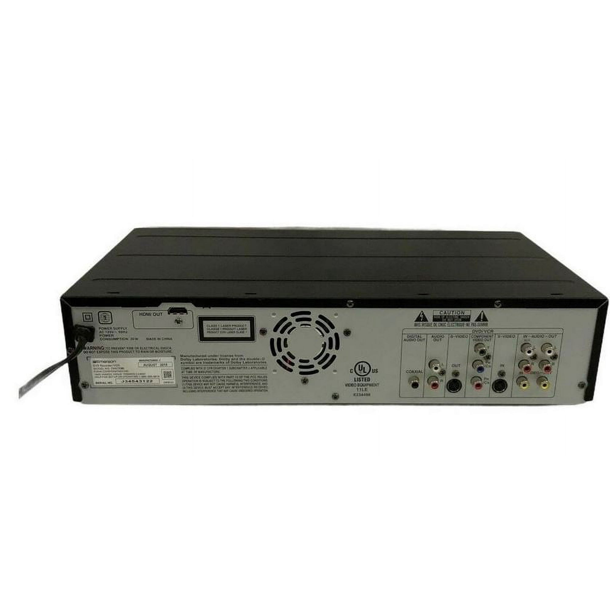 Emerson ZV427EM5 DVD VCR Combo Player/Recorder R E C (Used