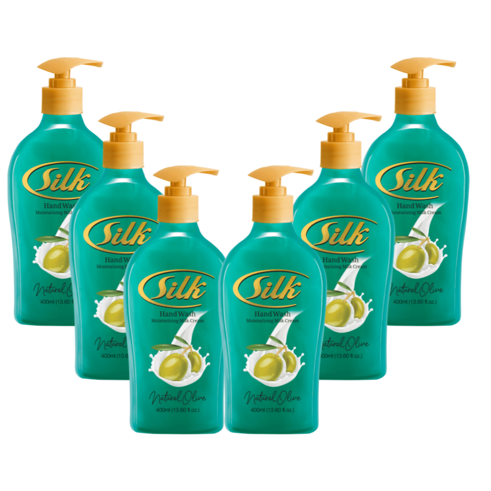Silk Natural Olive Moisturizing Hand Soap, Gentle Daily Hand Wash