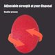thumbnail image 2 of Silicone Hand Grip Ball Egg Unisex Gym Fitness Finger Heavy Exerciser Muscle Recovery Gripper Trainer Stress Reliever Squeeze, 2 of 10