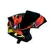 thumbnail image 4 of Casco Abatible Moto Kov Estelar Zombie Rojo Luz Led + Dot, 4 of 5
