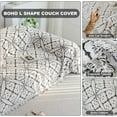 thumbnail image 4 of SHANNA Sofa Cover Boho Couch Cover for 1-2 Cushion Couch, Chenille Double Sided Slipcover for Dogs, Sofa Throw Loveseat Covers Futon Cover L Shaped Sofa Cover,180x260cm, 4 of 11
