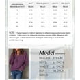 thumbnail image 2 of Womens Sweaters Long Sleeve 1/4 Zip Pullover Polo V Neck Dressy Casual Tops, 2 of 4