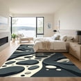 thumbnail image 3 of ODIKA 6'x9' Machine Washable Non-Slip Area Rug, Abstract Dark Gray High Traffic Rug, Grey, 1305020, 3 of 7