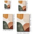 thumbnail image 2 of Set of 3 Boho Botanical Geometry Abstract Wall Art - Frameless Canvas Posters with Earth Tones Abstract Shapes, Modern Home Decor for Apartment, Bedroom, Living Room - Minimalist Geometric Design in, 2 of 4