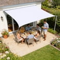 thumbnail image 4 of Sun Shade Outdoor Sun Shade Cover Protective Shelter For Patio Garden Pool Protective Cover, 4 of 8
