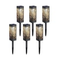 thumbnail image 1 of Camino De Jardín Solares De Detección Automática Lámpara De Césped Impermeable Lámpara De Tierra Cuadrada Hueca Eigraketly HA041886-02, 1 of 6