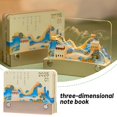 thumbnail image 2 of Wmool Calendriers Détachables Éclairés Grand Bloc-Notes Mural 3D Bloc-Notes 2025 Design Notes Papier Mémo Hary Bloc-Notes a 2025, Sculpture Bloc-Notes Mural Sculpture Sculpture Architecture 3D Grand Led Stiy, 2 of 8