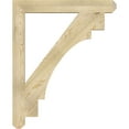 thumbnail image 3 of Ekena Millwork 4"W x 34"D x 42"H Merced Craftsman Rough Sawn Bracket, Douglas Fir, 3 of 4