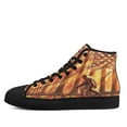 thumbnail image 3 of Believe Bigfoot High Top Canvas Shoes Sneakers Black Size 7, 3 of 7