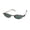 brown, variant on NEW SMARTFLIP 450 MENS/WOMENS CAT EYE FULL-RIM MATTE SILVER TRENDY POLARIZED CLIP-ON LENSES CAT EYE FRAME DEMO LENSES 42-19-135 SUNGLASS LENS CLIP-ONS SPRING HINGES EYEGLASSES/EYE GLASSES