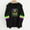 #3Black, variant on Byworldtasic Mardi Gras Outfit for Women Embroidery Hooded Sweatshirt Party Carnival Long Sleeve Tees Tops