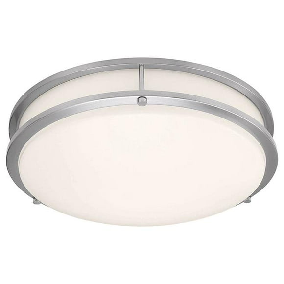 Access Lighting 20501LEDDCS-BS-ACR Lampe de Plafond à Montage Affleurant 14 Po. Solero II, Acier Brossé