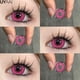 thumbnail image 3 of UYAAI lentes de contacto de Color Cosplay para ojos, lentes rojas de Anime, cosméticos, lentes de Color negro, lentes blancas de gran diámetro para Halloween, 3 of 4
