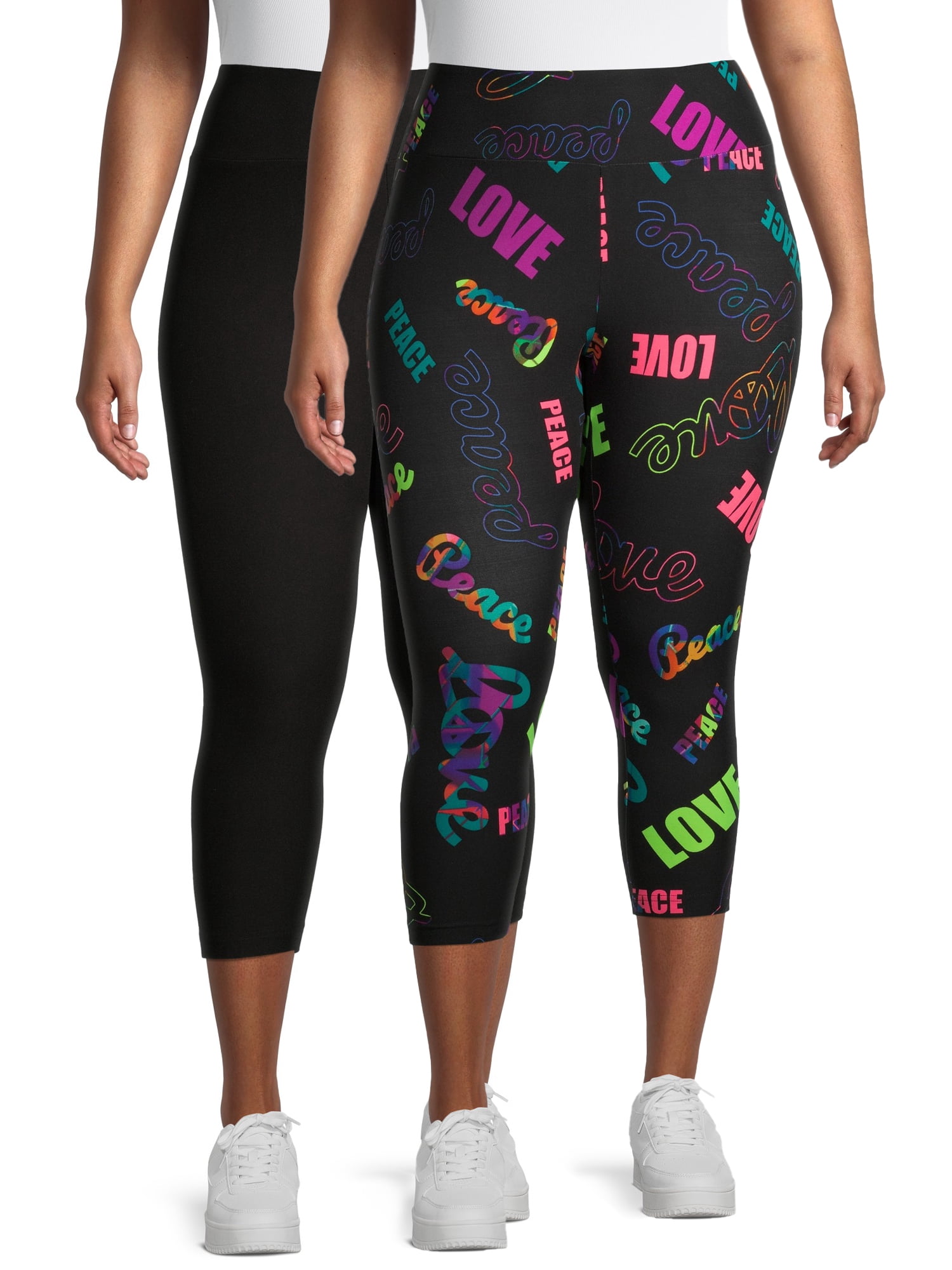 Printed Capri Leggings 