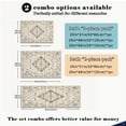 thumbnail image 3 of Farmhouse Kitchen Rugs Set 3 Piece, Boho Kitchen Mats for Floor, Non-Slip Kitchen Rug Waterproof Mats for Kitchen, Runner Rugs for Hallway Laundry Holiday Sink Decor, 3 of 12