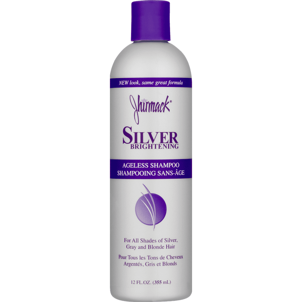 Jhirmack Ageless Silver Brightening Shampoo, 12 fl oz
