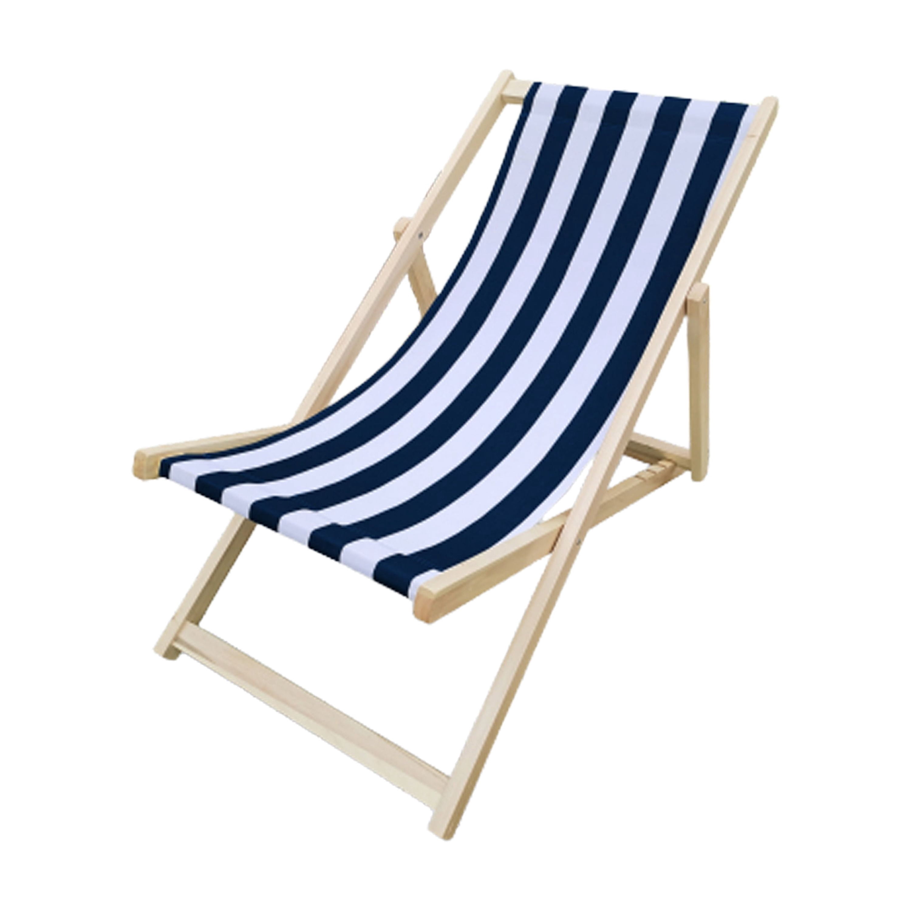 Leumius 2 Pcs Folding Chaise Lounge,Wood Outdoor Folding Chaise Lounge,Pool Chairs for Beach,Yard,Patio,Blue