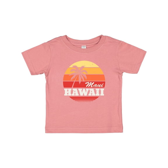 Inktastic Maui Hawaii Retro Sunset Boys or Girls Baby T-Shirt