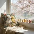 thumbnail image 4 of Fasiaou Short Pile Knit Pattern Pillowcase with Soft Lint-Resistant Fabric for Sofa and Bed,B, 4 of 6