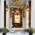 thumbnail image 5 of Christmas Door Cover - Santa Claus Hanging Banner Backdrop 72 x 35 Inch - Photography Background for Christmas Party Home Decor Front Door, 5 of 6