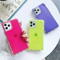 thumbnail image 4 of 3IN1 Candy Color Shockproof Bumper Phone Case For iPhone 16 13 11 12 14 15 Pro Max XR X XS Max SE 7 8 Plus Soft Back Cover Fluorescent Green For iPhone 11Pro, 4 of 6