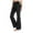 Black, variant on Prolriy Leggings for Women Wide Fitness Pants Flare Yoga with Pocket Women High Trousers Waist Straight for Yoga Pilates Trousers Sports Leg Flared Leggings Yoga Pants Women Black S