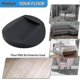 thumbnail image 3 of Furniture Castor Cups , Rubber Feet Pads Non Slip Furniture Coasters, Chair Leg Floor Protectors Ideal Bed Sofa Wheel Anti-slip Pad(4pcs), 3 of 5