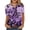 Womens tops plus size-Pink, variant on Spring Tops for Women Womens Tops Plus Size under $5 Fashion Women Round Neck Short Sleeve Print Button Pocket Casual Tops S-2XL