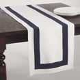 thumbnail image 3 of Saro Crete Banded Table Runner, 3 of 4