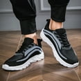 thumbnail image 5 of VOVORY Fashion Men Sneakers Breathable Mesh Athletic Running Sports Shoes Male Lightweight Casual Walking Shoes, 5 of 6