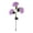 Purple, variant on Gumesh Solar Outdoor Lights Hydrangea Garden Lights Waterproof Ground Inserted Flower Decorative Light for Yard, Landscape Lighting Solar Spot Light Outdoor Sway with The Wind Garden Decor