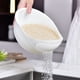 thumbnail image 4 of Juego de colador, escurridor y cesta para alimentos con asa de plástico. Ideal para lavar, limpiar y guardar alimentos. Apto para lavavajillas. Plegable y portátil. Diseño de 2 niveles., 4 of 9