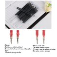 thumbnail image 2 of Recambios de pluma neutra de aguja completa de bala de oficina escolar de 20 piezas negro, 2 of 8