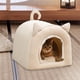 thumbnail image 3 of Cueva cama pequeña cama para perros cama gato casas cómodo Beige Yuyangstore Cama cueva, 3 of 6