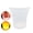 gradient light, variant on LED Glowing Ice Buckets Nightclub Light Up Champagne Whiskey Beer Bucket PP Suitable for Indoor and Outdoor