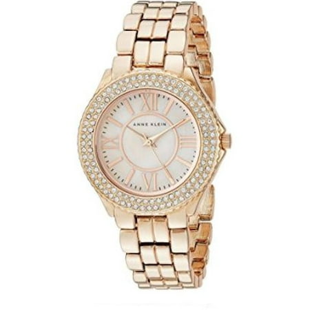 Anne Klein AK/1462RMRG Women's Quartz Metal and Alloy Dress Watch