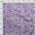 thumbnail image 3 of oneOone Polyester Lycra Violet Tissu Robe Tissu Imprimé par la Cour 56 Pouces de Large, 3 of 5