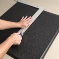 thumbnail image 4 of Genesis 2ft x 2ft Black Stucco Pro Revealed Edge Ceiling Tiles - Easy Drop-in Installation - Waterproof, Washable and Fire-Rated - High-Grade PVC to Prevent Breakage - Package of 12 Tiles, 4 of 7