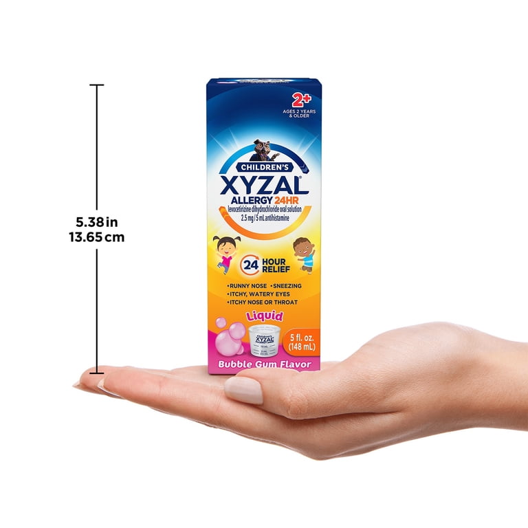 Xyzal Children's 24 Hour Allergy Relief Medicine for Kids