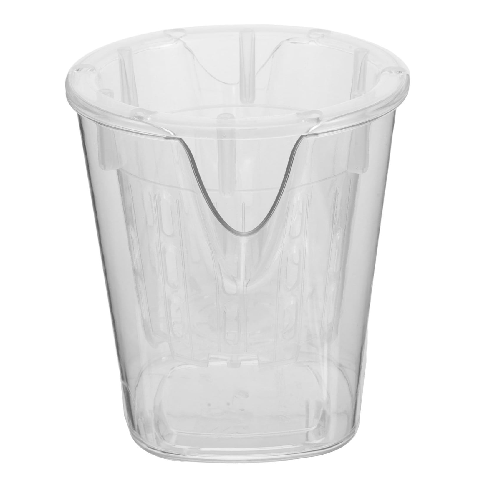 LOLIPPYY Transparent Orchid Flower Pot with Drainage Holes, Breathable Hydroponic Resin Planter for Indoor Gardening and Home Plants