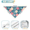 thumbnail image 6 of Dog Bandana 2 Pack,Pioneer Flower Floral Print Pattern Bandanas for Dogs,Cat Bandana,Small/ Large Dog Bandana 2 Size,Dog Bandanas, 6 of 6