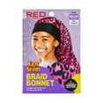 thumbnail image 5 of Red by Kiss Kids Edge Satin Braid Bonnet | Protective Sleep Cap – Multiple Styles, 5 of 9