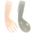 thumbnail image 5 of Durable Training Tableware with Curved Design for Kids Green PP Material High Temperature Resistance, 5 of 5