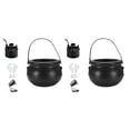 thumbnail image 3 of yingyy Halloween Witch Cauldrons Fog Maker Spooky Mist Effect Festive Decorations Safe To Wide Application black UK  Plug 2Set, 3 of 6