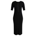 thumbnail image 4 of Scoop Women's Henley Midi Sweater Dress, Sizes XS-XXL, 4 of 4