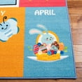 thumbnail image 5 of SAFAVIEH Kids Play House Clarette Calendar Area Rug, Blue/Green, 3'3" x 5'3", 5 of 12