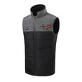 thumbnail image 5 of Feancey Heated Vest for Men 21 Heating Zones Puffer Vests Unisex Heart Print Sleeveless Heated Jackets Rechargeable Quad Control Winter Coats Black M, 5 of 5